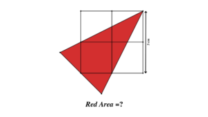 Finding the Area of the Red Region – A Geometry Puzzle