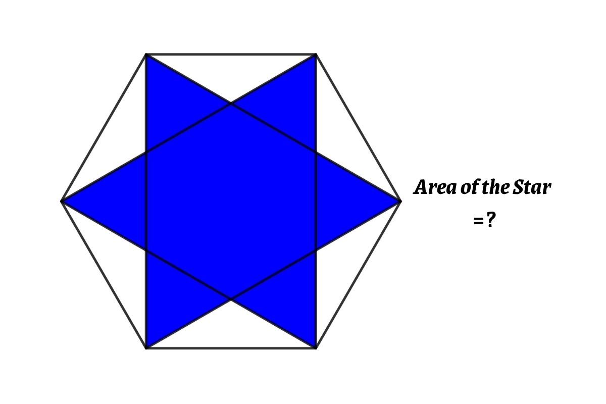 how-to-find-the-area-of-a-six-pointed-star