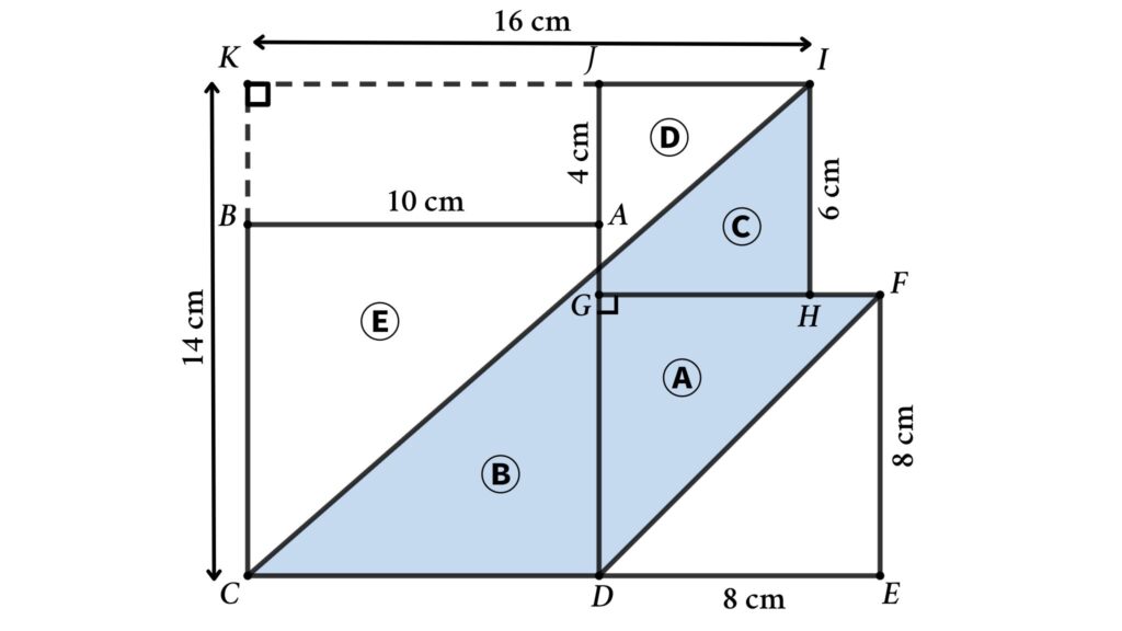 The solution to geometry math problems for square